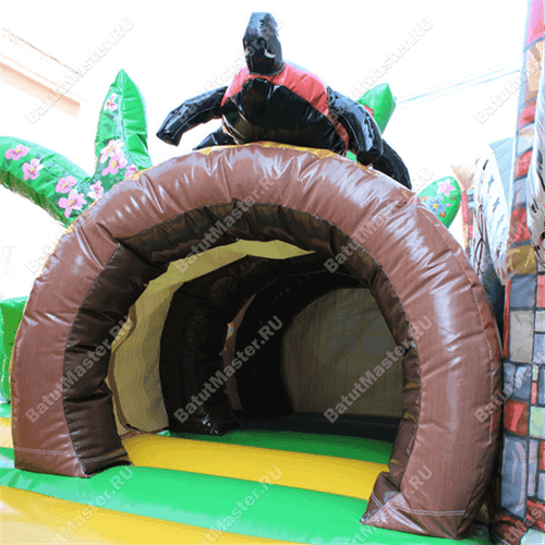 Коммерческий надувной батут "Терем" 6*6*4 м