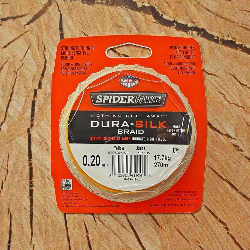 Шнур Spiderwire Dura-Silk 270 м