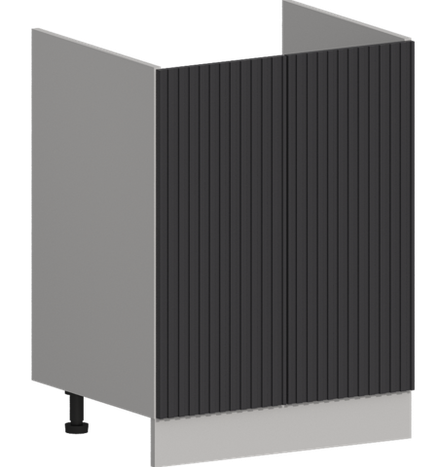 Кухня Модуль ШНМ 600 Белый / Лайт Грей