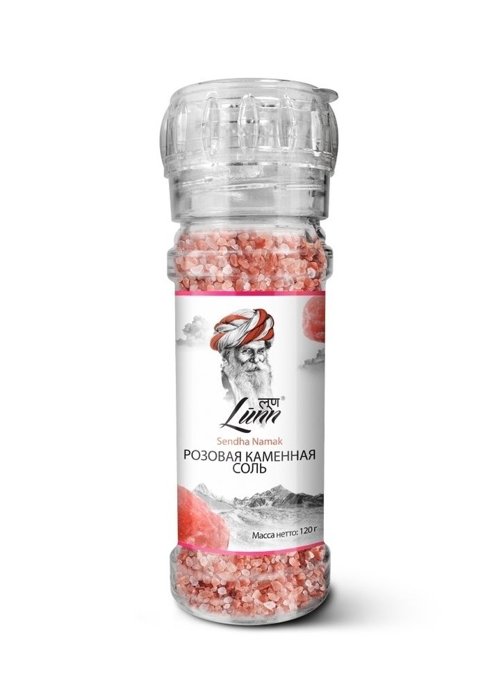 Соль Lunn Гималайская розовая, 120 г