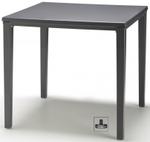 Стол пластиковый обеденный Scab Design Timo, антрацит