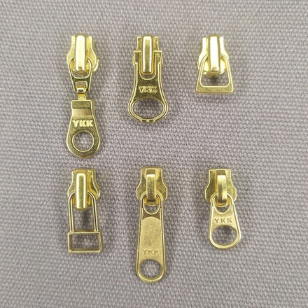 Бегунок YKK латунь №8