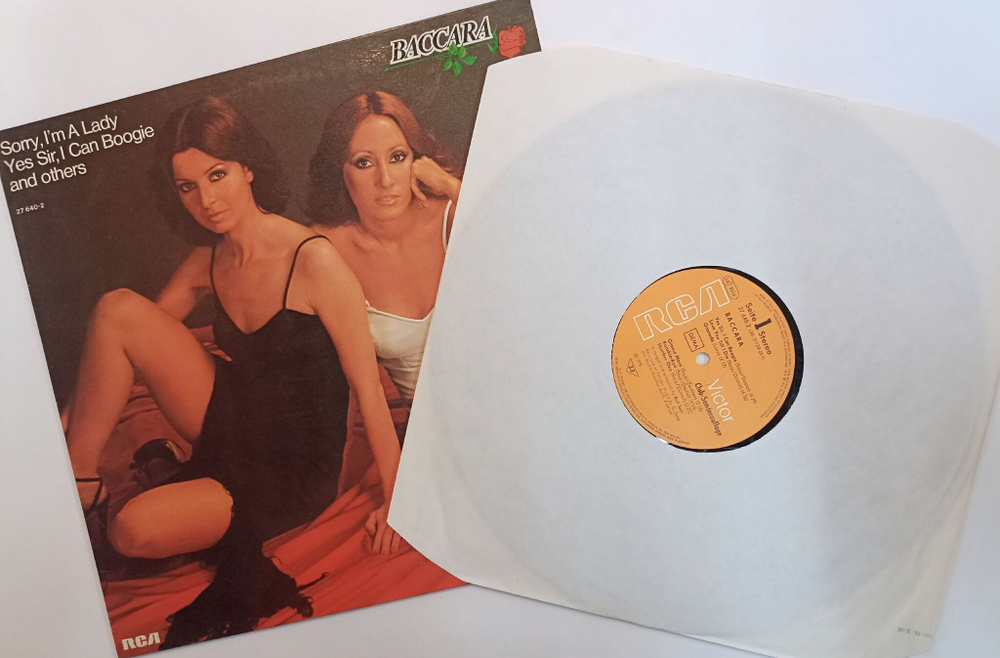 Винтажная виниловая пластинка Baccara Baccara Yes Sir, I Can Boogie (Germany 1977)
