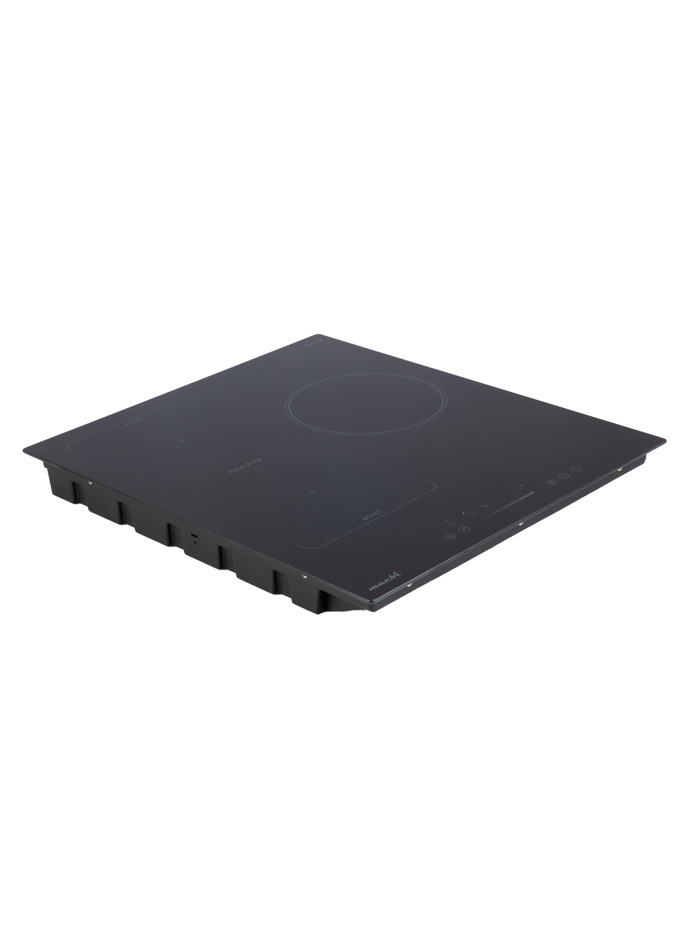 Индукционная варочная панель 3 конфорки, непрерывный нагрев, инвертор, Расширенная зона нагрева, Booster, черная, 6200Вт, MACBI