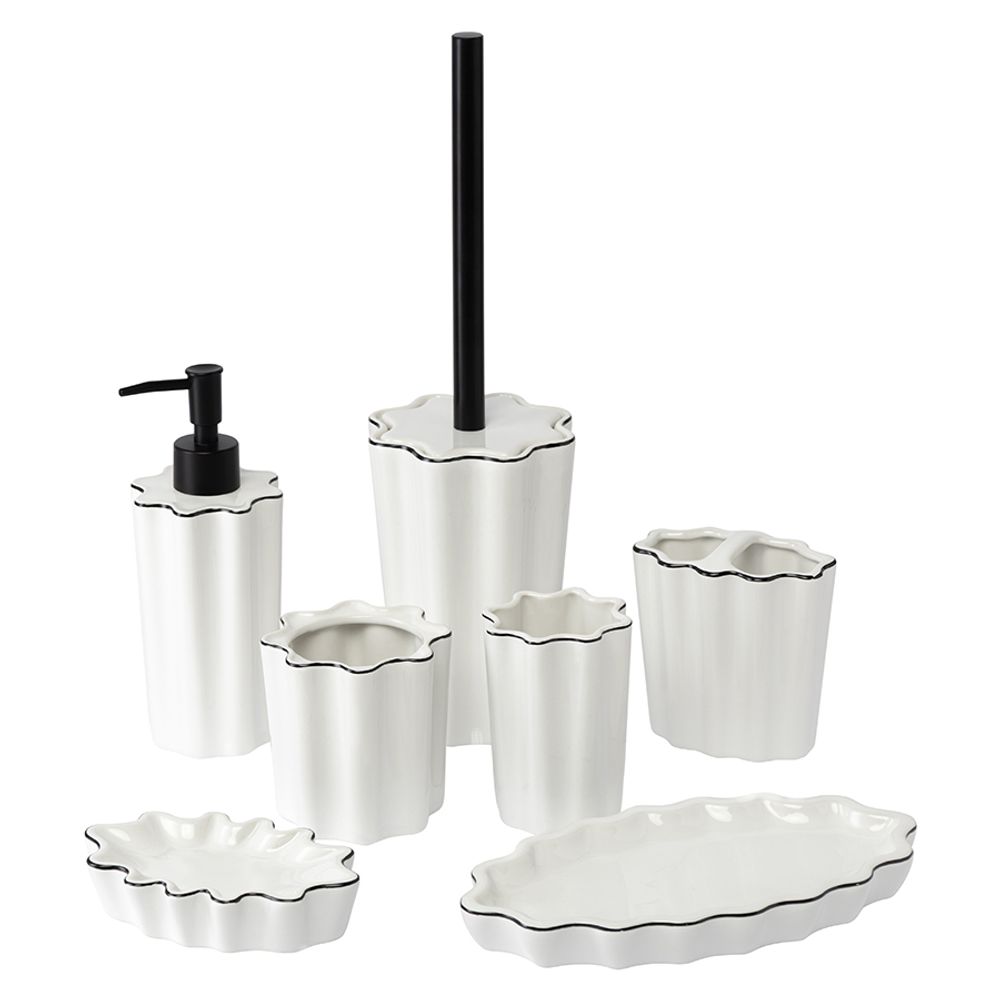 Ершик для унитаза Camellia, белый