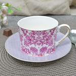 Чайная пара 250мл "Беатрис" MILLIMI (розовый)