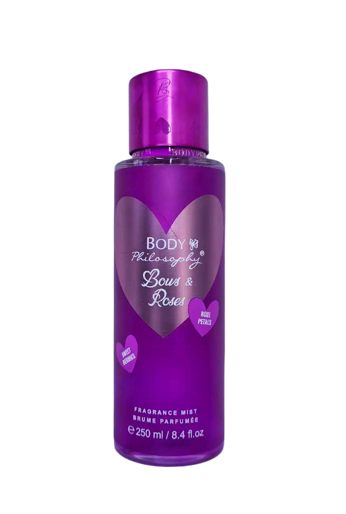 Мист для тела женский BOWS &amp; ROSES Body Philosophy, 250мл