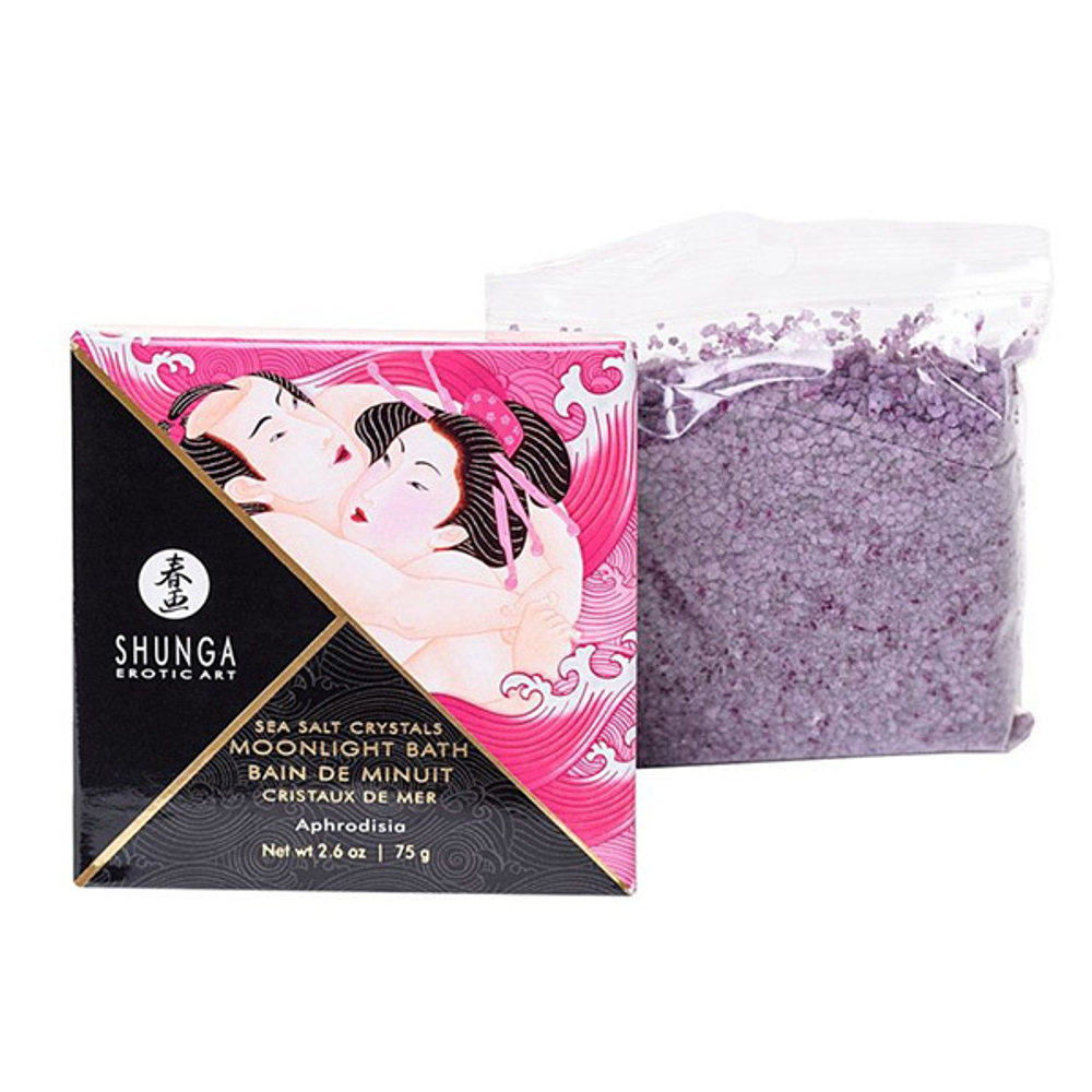 Соль для ванны с цветочным ароматом Shunga Bath Salts Aphrodisia 75г