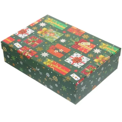 Коробка подарочная «Новогодние подарки» 33*23,5*9 см