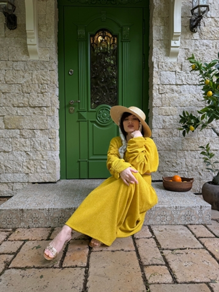 Канотье со средней тульей и лентами