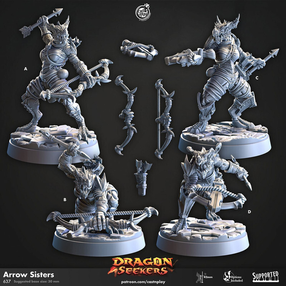 Людоящер Драконорождённый Dragonborn Lizardmen Seraphon Серафон Рейджер Охотник Следопыт 1шт миниатюра для dnd, днд, pathfinder, фентези, Настольная игра, НРИ, Варгейм, РПГ