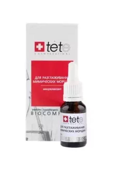 Биокомплекс миорелаксант для коррекции мимических морщин / TETe Biocomplex anti-mimic stop 15 ml