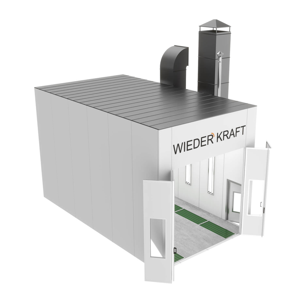 WDK-900(trucks) Окрасочно-сушильная камера