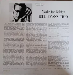 Bill Evans Trio – Waltz For Debby (UHQR 200 Gram 45 RPM) 2LP