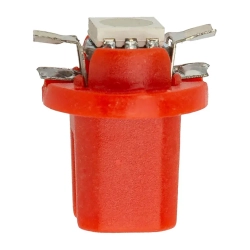 Лампочка светодиодная T8.5-5050-1SMD 12v красная KING T8.5-5050-1SMD R