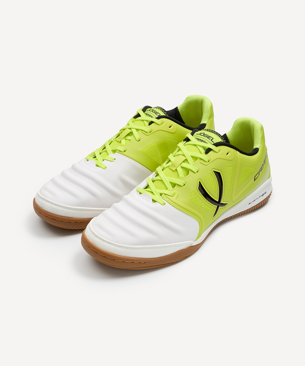 Бутсы зальные JÖGEL CAMPO 2.0, салатовый/белый