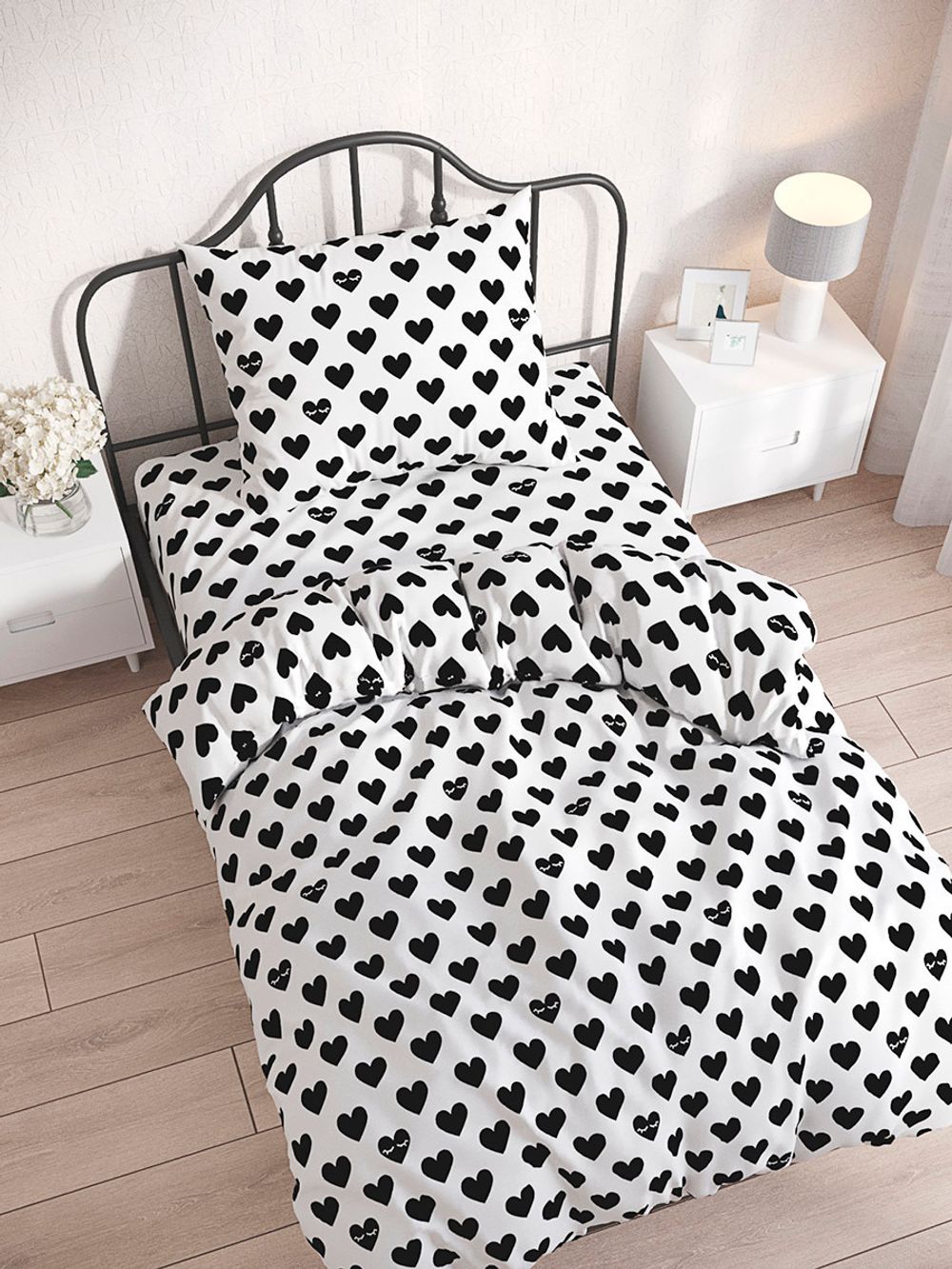 Наволочка комплект 2шт бязь Сказка "Торино (компаньон)" 70x70 см