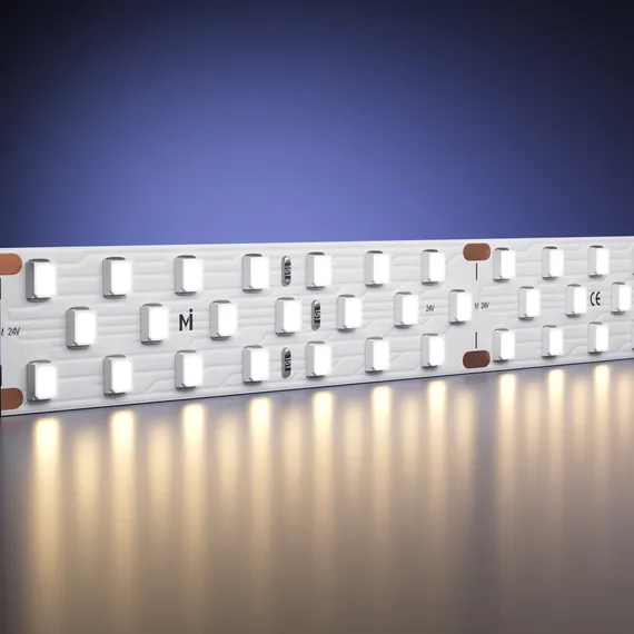 Светодиодная лента Ультра 24В 2835 27Вт/м 3000К 5м IP 20 201114 Led Strip 201114