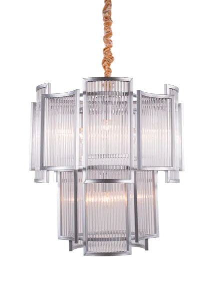 2420W/9 SIL+CL (1) Люстра NW