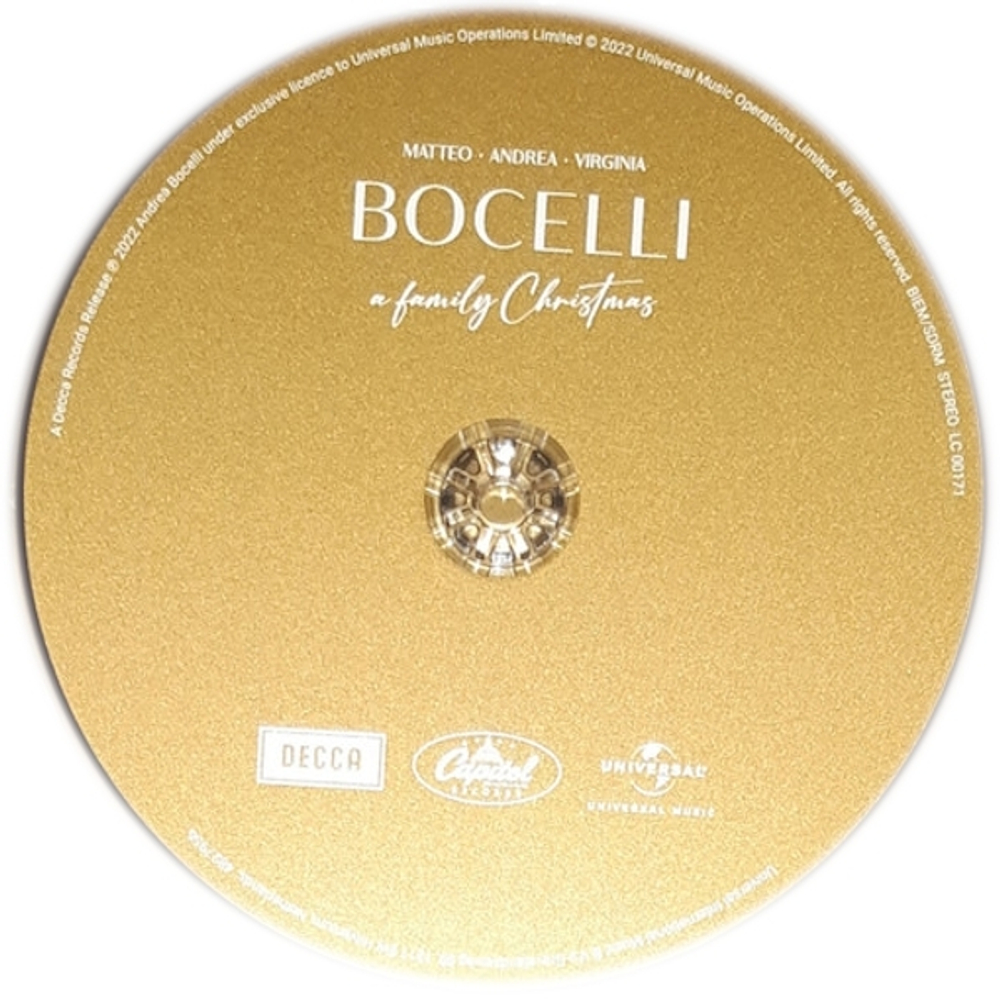 Matteo, Andrea, Virginia Bocelli / A Family Christmas (CD)