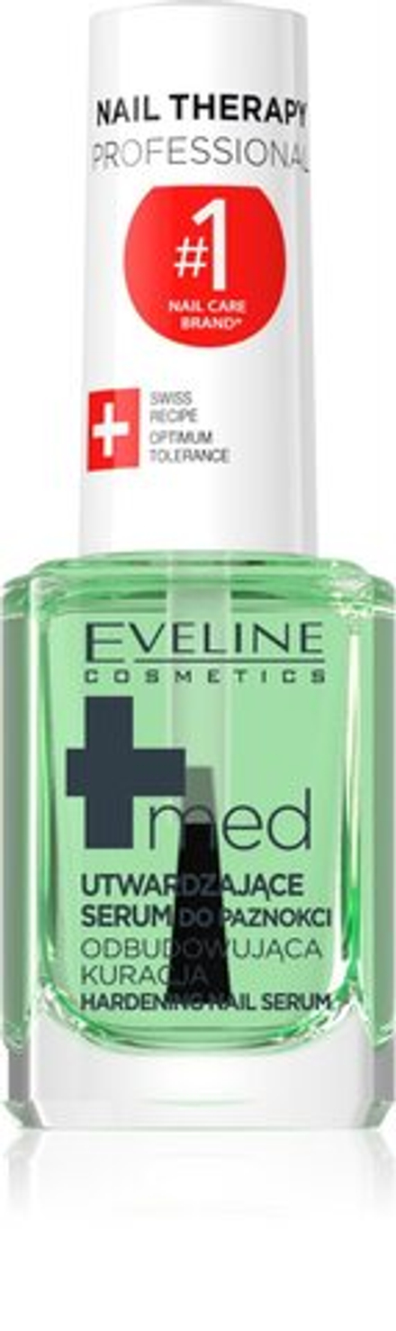 Eveline Cosmetics Nail Therapy Med+ - сыворотка для укрепления ногтей /   12  ml  / GTIN 5901761966367