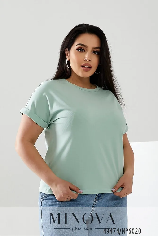 Футболка 6020-мятный Minova