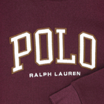 Худые HOOD MOD #2-KNIT POLO RALPH LAUREN - бордовый(919501)