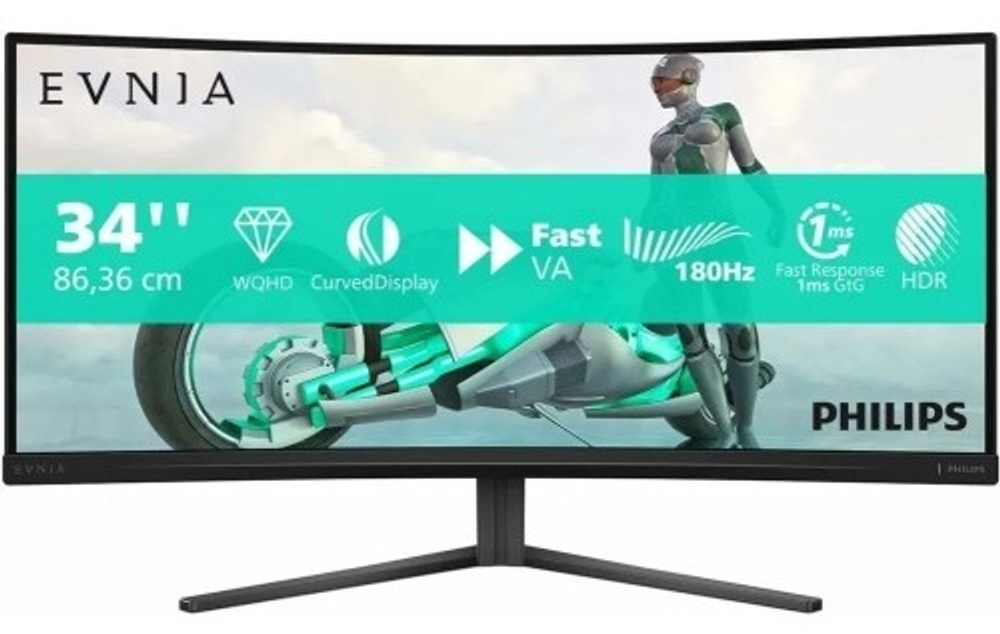 Монитор 34" Philips 34M2C3500L/00/01 черный