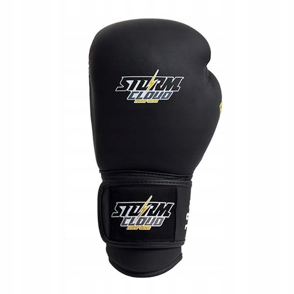 Боксерские перчатки StormCloud Boxing Pro чёрные