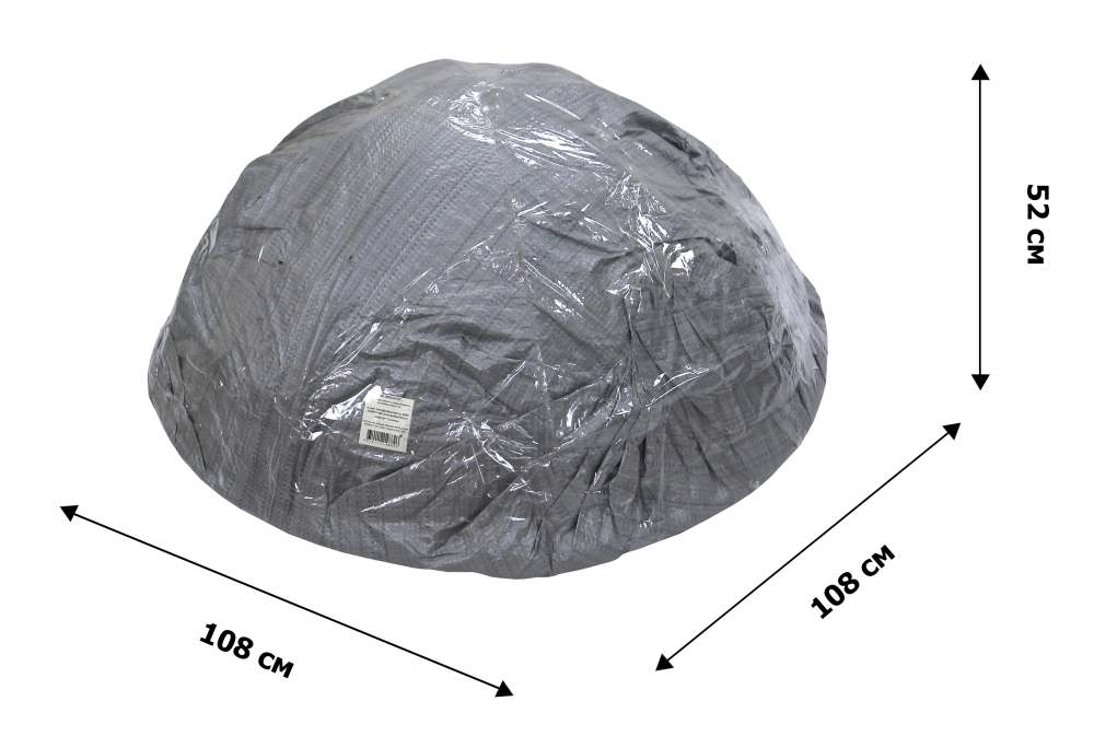 Кресло для отдыха Garden Story Папасан ротанг искусственный 1уп. ( бежевый, подушка бежевая) (М)