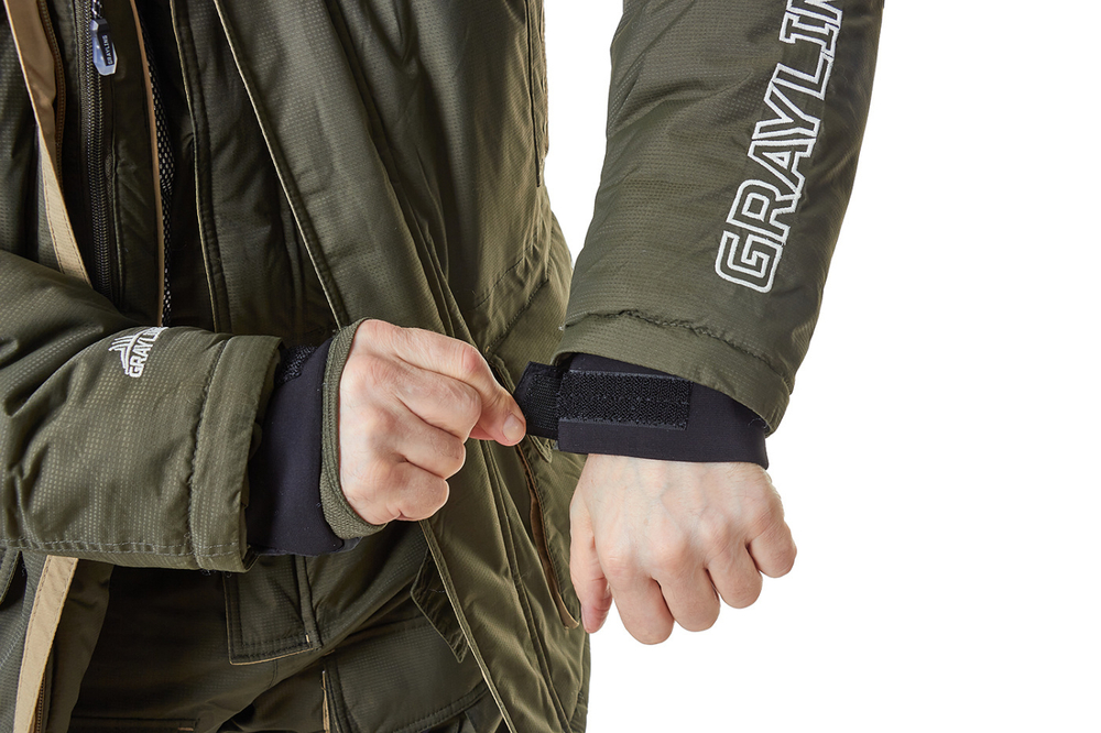 Камчатка костюм для рыбалки GRAYLING, зимний -45, хаки 33 700