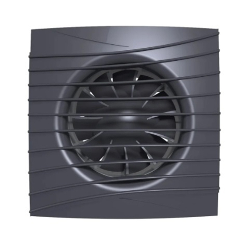 Вентилятор накладной ERA DiCiTi SILENT 4C dark gray metal dØ100