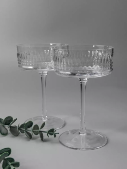 Креманка, декорированная узором, 2 шт. 200 мл.