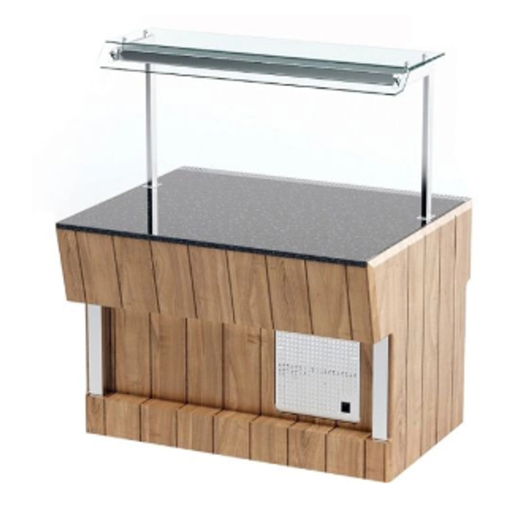 Прилавок нейтральный пристенный REFETTORIO Capital RN41SP ШС