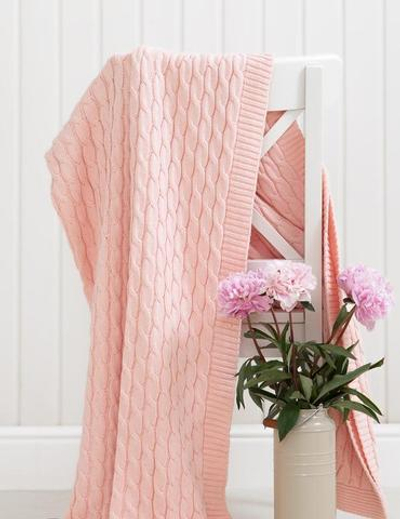 Плед 130х170 Luxberry Imperio 22 розовый