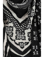 foulard-twinset-nero-off-white (1)