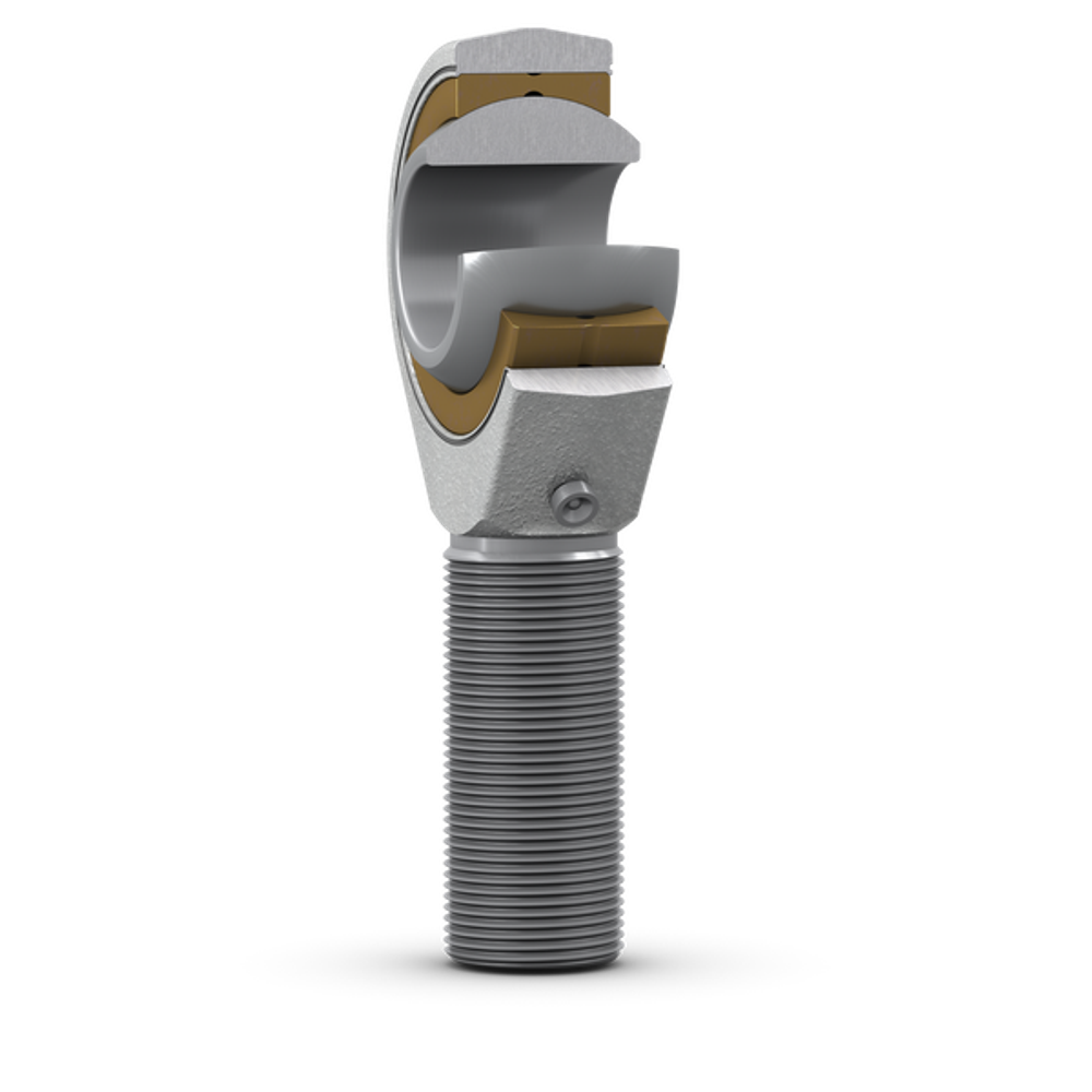 Наконечник штока, требует техобслуживания, с наружной резьбой SAKAC 25 M