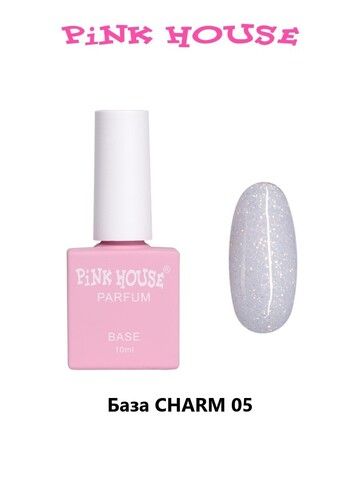 Pink House charm base 05