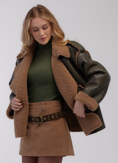 Куртка из экокожи CLOTHÉ