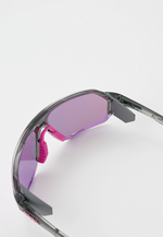 Спортивные очки 100% Norvik / Polished Translucent Grey / Purple Multilayer Mirror Lens