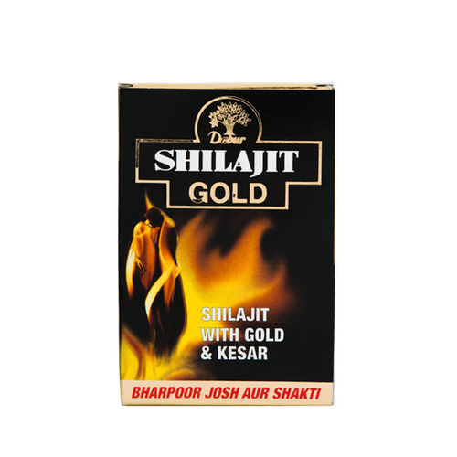 ШИЛАДЖИТ ГОЛД ДАБУР (SHILAJIT GOLD DABUR), 10 КАПСУЛ