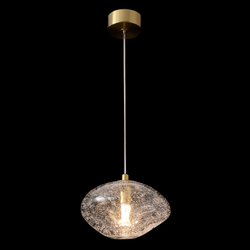 Светильник подвесной Crystal Lux FORMLESS SP1 TRANSPARENT