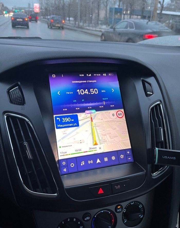 Магнитола для Ford Focus 3 2011-2019 - Teyes TPRO 2 монитор 9.7" QLED в стиле "Тесла" на Android 10, Быстрая, 4G SIM-слот