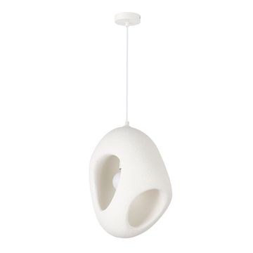 SL1522.543.01 Светильник подвесной ST-Luce белый/белый E27 1*60W WABI SABI