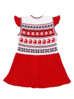 Сарафан вязаный с плиссе