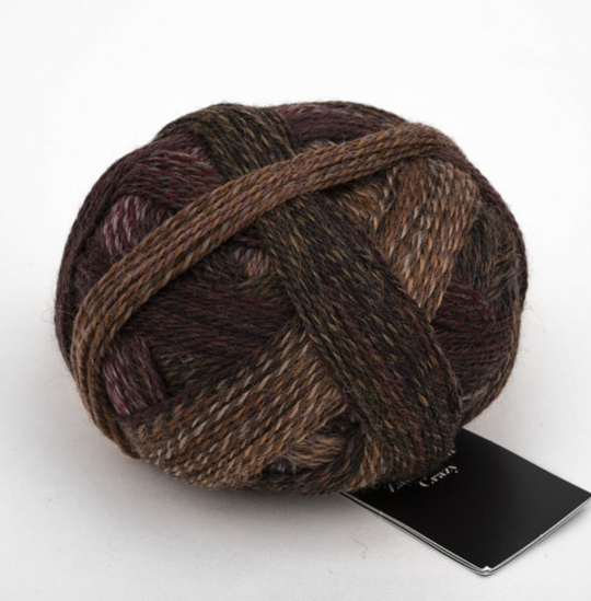 Пряжа Crazy Zauberball (2544/Поздняя осень Кирана Фоули), 420м/100гр