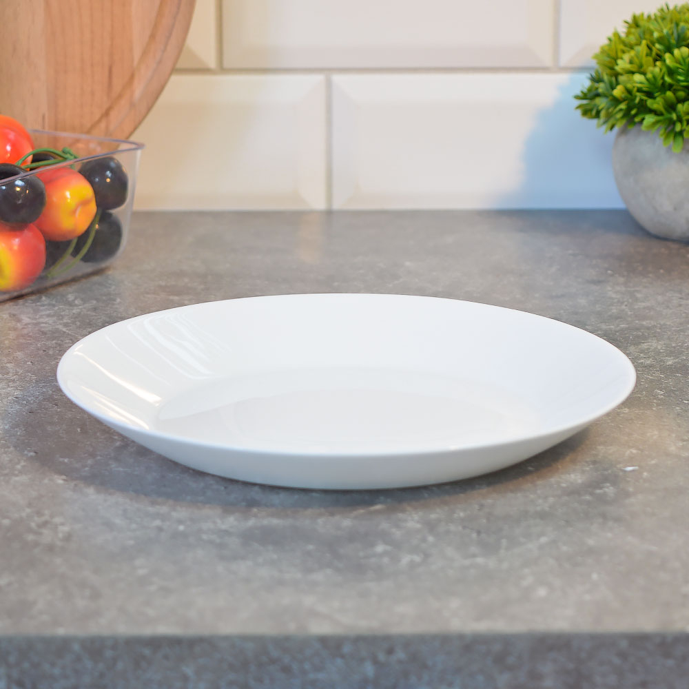 Тарелка десертная 21,5см из упрочненного стекла