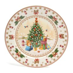 НАБОР ТАРЕЛОК ОБЕДЕННЫХ LEFARD "ЕЛКА" 2 ШТ. 27 СМ (КОР=9НАБ.)