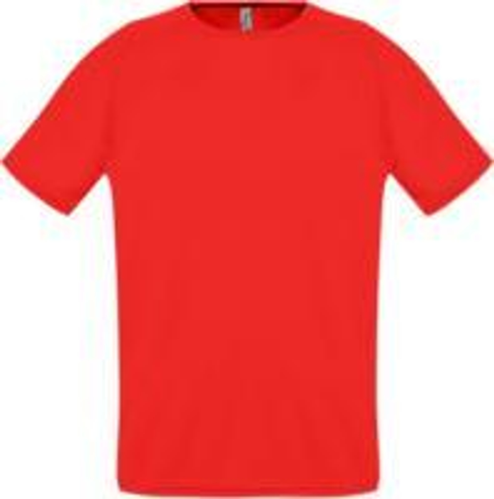 Футболка унисекс Sporty 140, красная