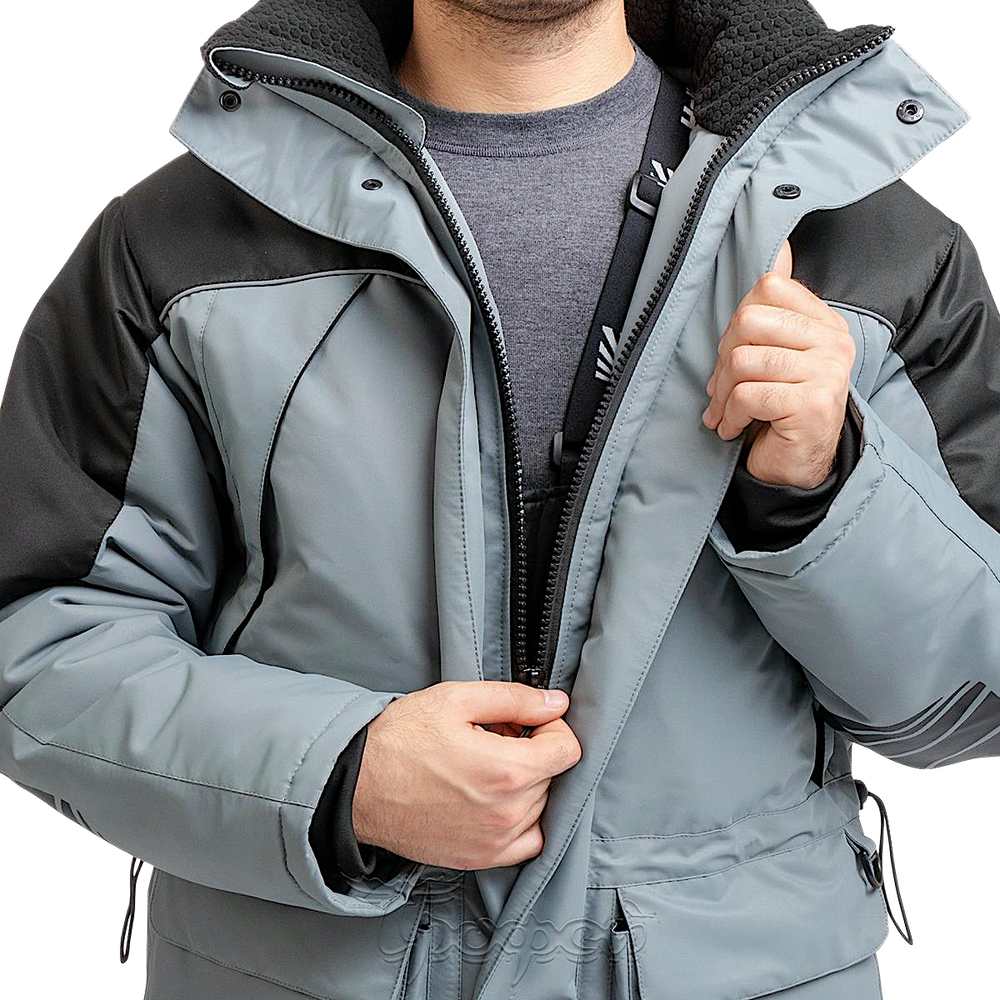 Костюм Helios зимний Чарыш Pro -40°С 10/10 Серый T-KSCP-L-LG -